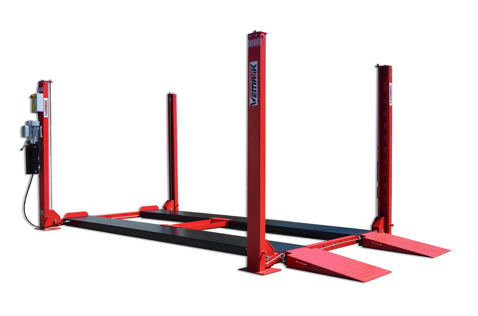 4 koloms lift Memphis - 4 ton hefvermogen
