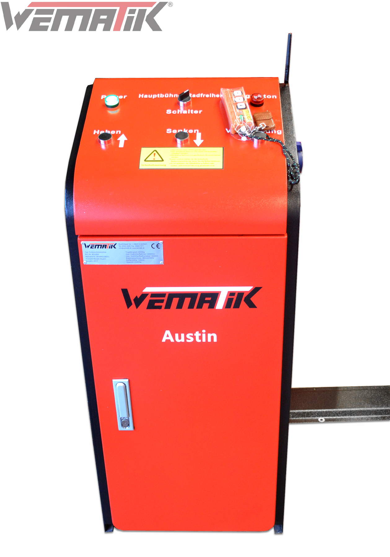 Professionele schaarhoogwerker Austin Plus - 5T